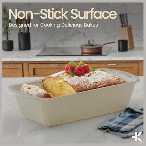Nonstick Loaf Pan Set Pack of 2 (2 Count)
