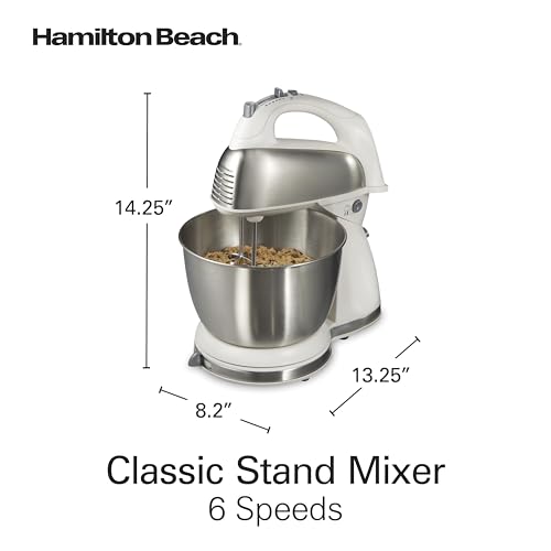 Classic Stand and Hand Mixer (White / 290 Watts Peak Power)