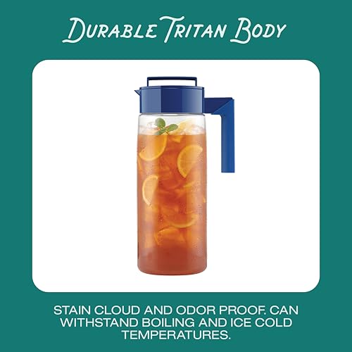 Flash Chill Iced Tea Maker (Black / 1 Quart)
