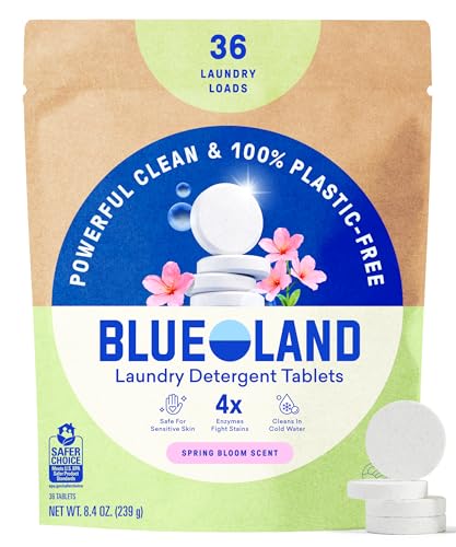 100% Plastic Free Laundry Detergent Tablets (36 Count)