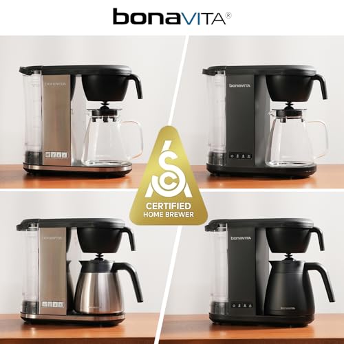 Enthusiast 8 Cup Drip Coffee Brewer (Matte Black)
