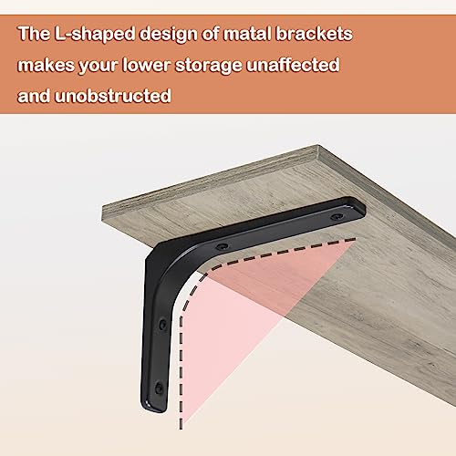 Long Wall Shelves (Grey Wash / 47.3 Inch)