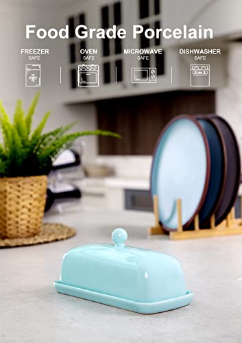 Ceramic Butter Dish with Lid for Countertop