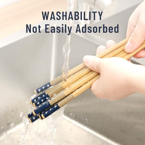 200 Pairs Bamboo Chopsticks Reusable (200Pairs)
