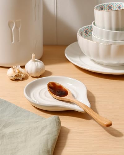 Spoon Rest for Stove Top (White)