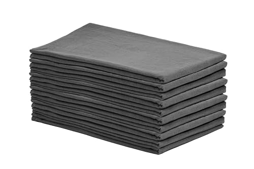 Organic Cotton Gray Tea Towels (Gray)
