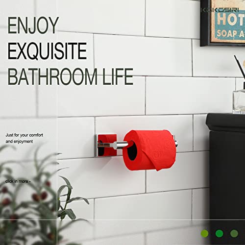 Toilet Paper Holder for Bathroom Toilet Roll Holder Hold Mega Rolls Polished Chrome Stainless Steel B2005CH
