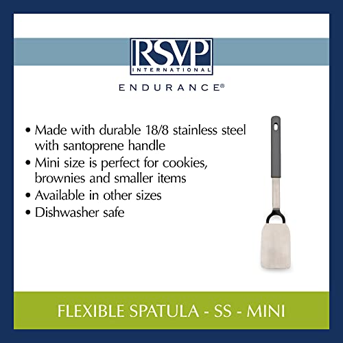 Endurance Kitchen Tool Collection Flexible Stainless Steel (Spatula, Mini / Stainless Steel)