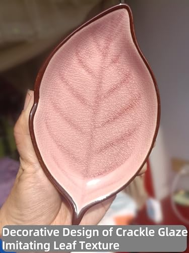 Ceramic Spoon Rest for Stove Top & Kitchen Counter Cooking Spoon Holder for Stove (A, Pink)