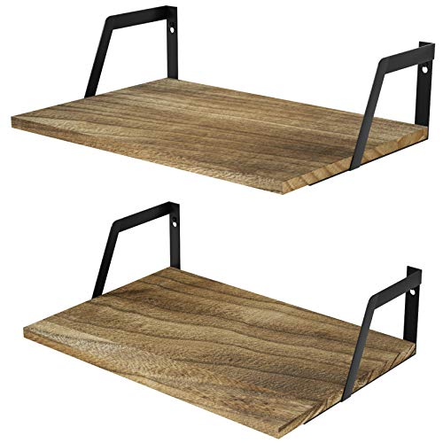 Carbonized Black Deep Floating Shelves (Carbonized Black)