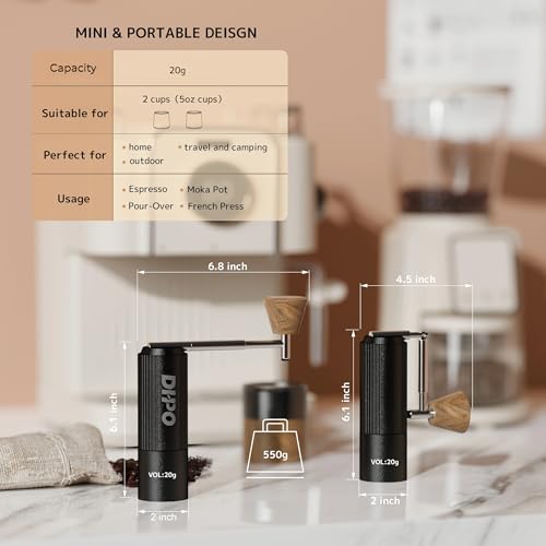 Manual Coffee Grinder (Black)