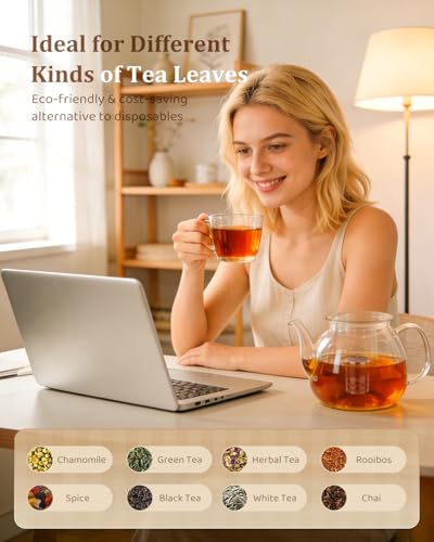 2 Pack Large Tea Infusers (Medium × 2 / Hexagon)