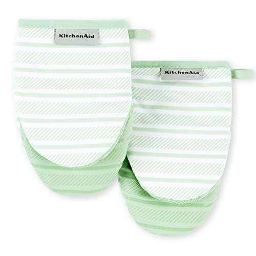 Albany Mini Oven Mitt 2 (Pistachio / 5.5"x8")
