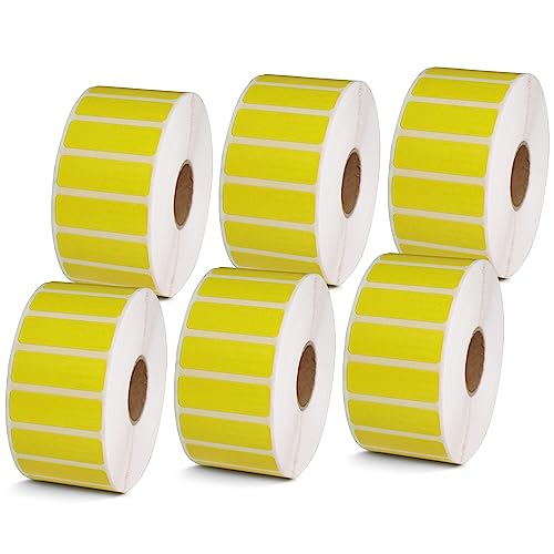 1.5" x 0.5" 38 mm x 13 mm (1.5 in x 0.5 in / Yellow)