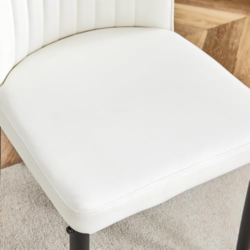 Modern Dining Chairs Set (B- White)