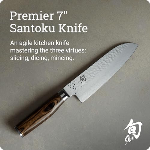 Premier 7" Santoku Knife (Brown / 7")