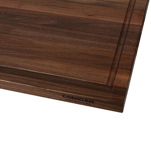 Walnut Cutting Board for Kitchen (Black Walnut(1" Thick))