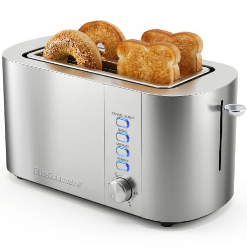 4 Slice Long Slot Toaster