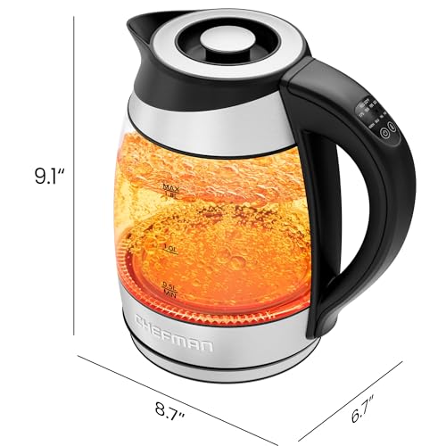Electric Kettle with Temperature Control (1.8L / Stainless Steel)