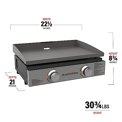 22" Tabletop Grill without Hood (Griddle)