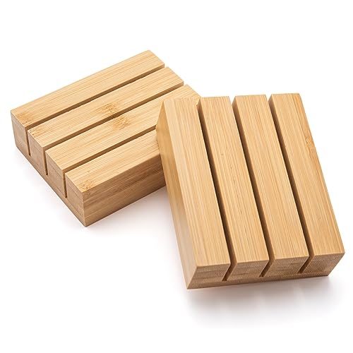 Premium Bamboo Knife Block Inserts (Natural / 3 Slot)