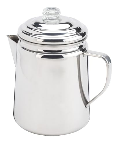 Stainless Steel Coffee Percolator (One Size / Coffee Pot)