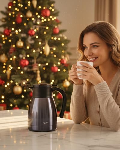1L 34Oz Thermal Coffee Carafe (Purple / 34 Ounces)