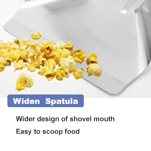 Stainless Steel French Fry Bagger Scoop Dual Handle for Popcorn