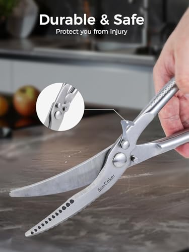 Poultry Shears (Silver-full Steel)