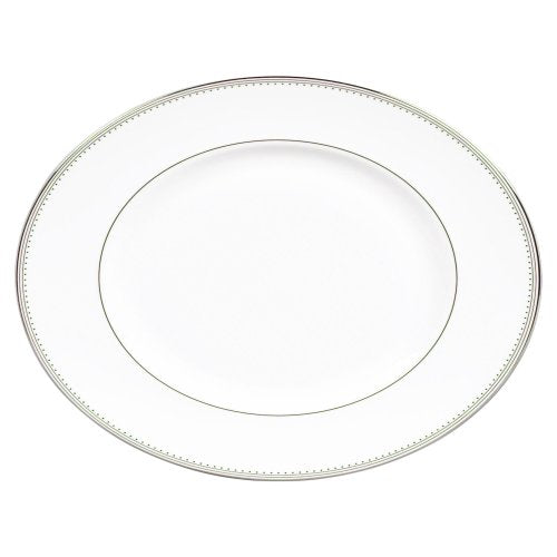 Vera Wang by Wedgwood Grosgrain (13.75" Oval Platter)
