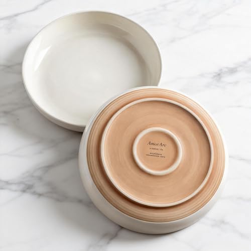8.75'' Large Ceramic Pasta Bowls (Multi-Color(8.75inch))