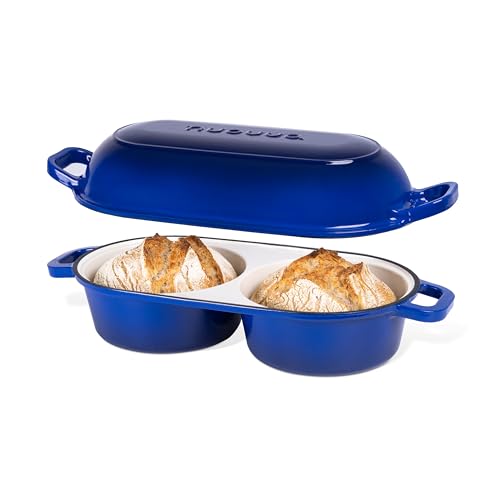 Dutch Oven For Sourdough Bread Baking (Dark Blue)