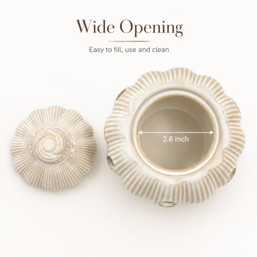 Ceramic Garlic Keeper for Counter