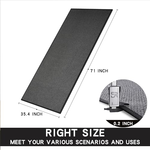 Kitchen Mat Rubber Backing Cushioned Non Slip Kitchen Rugs for Floor