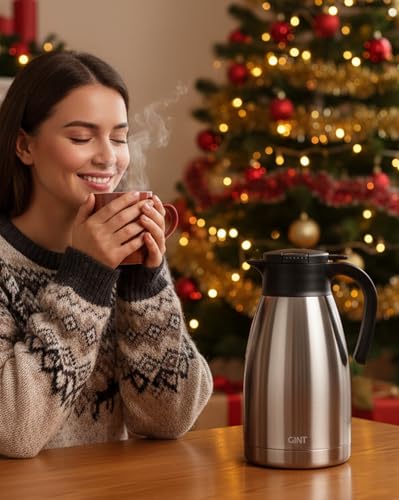 74Oz Thermal Coffee Carafe (Silver / 74.4 Ounces)