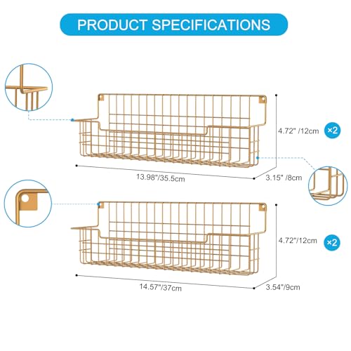 Spice Rack Wall Mount (4 Count)