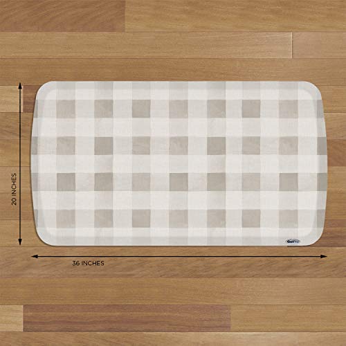 Elite Premium Gel + Foam 3 (36"L x 20"W x 0.8"Th / Farmhouse Tan)