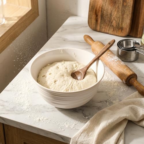 Serving Bowls Set of 2 (White / 60 Ounce)