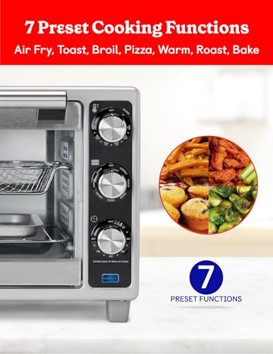 Air Fryer Convection Toaster (Silver / 6-Slice)