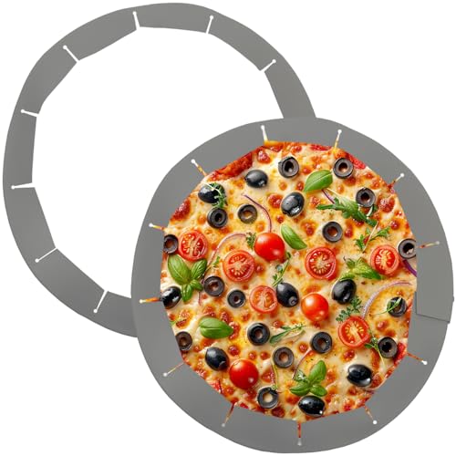 Adjustable Pie Crust Shields Baking Protectors (Grey-2pcs)