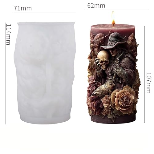 Skull Flower Mold (xre-GJ-152)