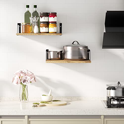Carbonized Black Deep Floating Shelves (Carbonized Black)