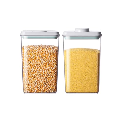 Food Storage Containers with Lids (2.9qt * 2 Pcs)