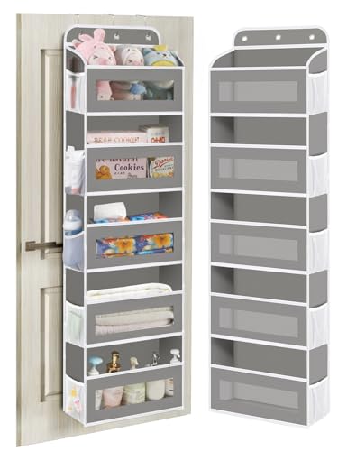 Over The Door Organizer (B Light Gray / 2 Pack)