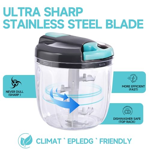 Manual Food Processor Vegetable Chopper