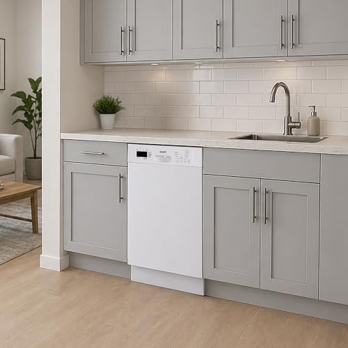 Built In Dishwasher 18 (White / 53dB)