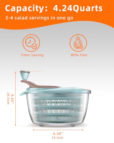 Salad Spinner (4.24 Quart)