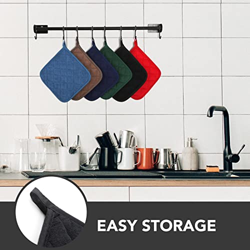6 Pack Pot Holders for Kitchen Clearance (6 Count)