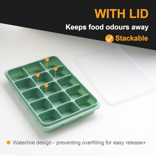 Silicone Ice Cube Trays (3 Count)