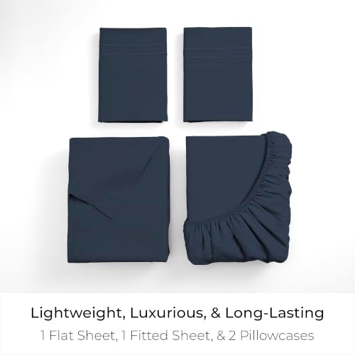 Iconic 4 Piece (1959 Navy Blue / Queen)